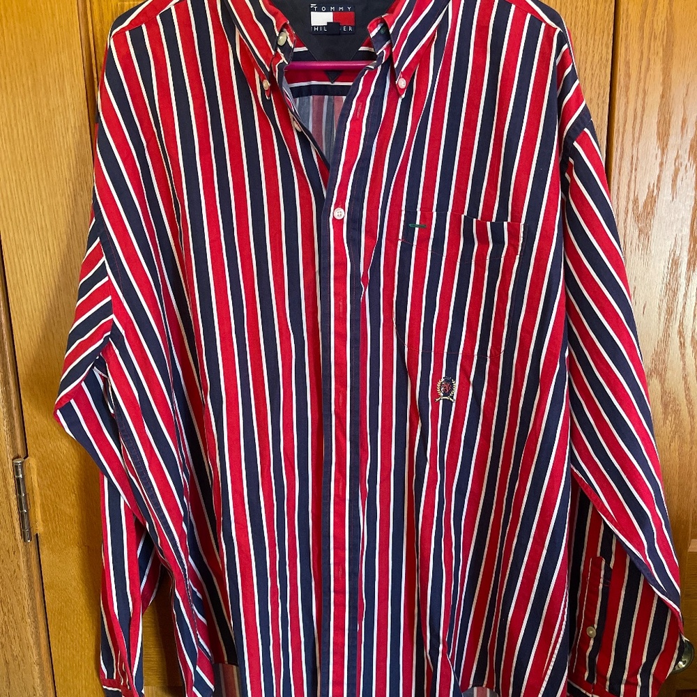 Tommy Hilfiger Striped button down long sleeve